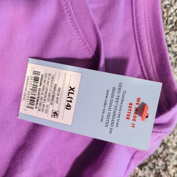 NEW Cat & Jack Girl's Long Sleeve Bright and Boundless Graphic T-Shirt XL 14 - Picture 5 of 5